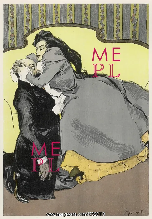 : Old Man - Young Woman - 1908 : Old Man - Young Woman - 1908