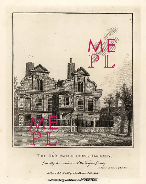 : The Old Manor House, Hackney : The Old Manor House, Hackney