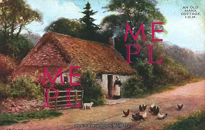  : An Old Manx Cottage - Isle of Man
