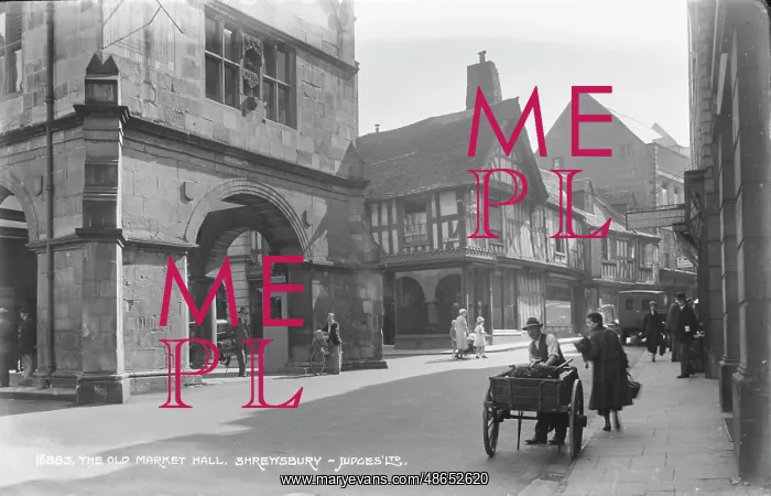 : The Old Market Hall, Shrewsbury : The Old Market Hall, Shrewsbury