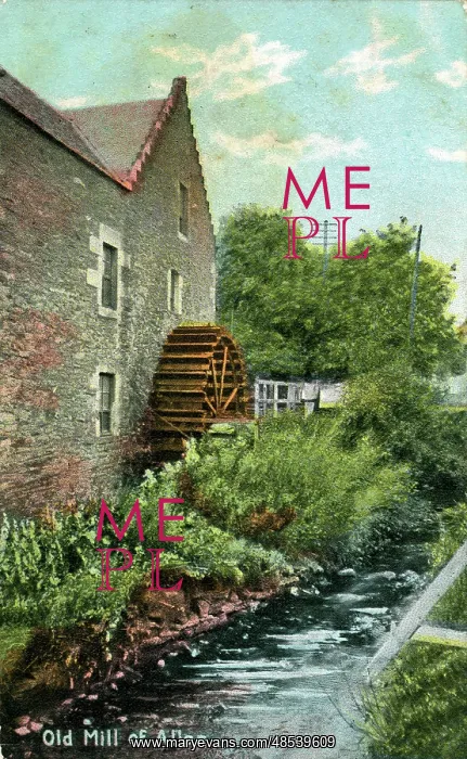 : The Old Mill, Bridge of Allan, Stirlingshire : The Old Mill, Bridge of Allan, Stirlingshire