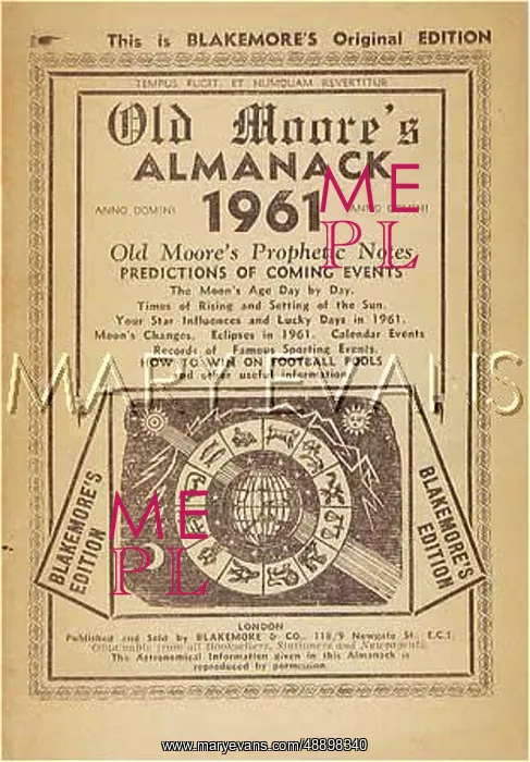 : OLD MOORE'S ALMANACK : OLD MOORE'S ALMANACK