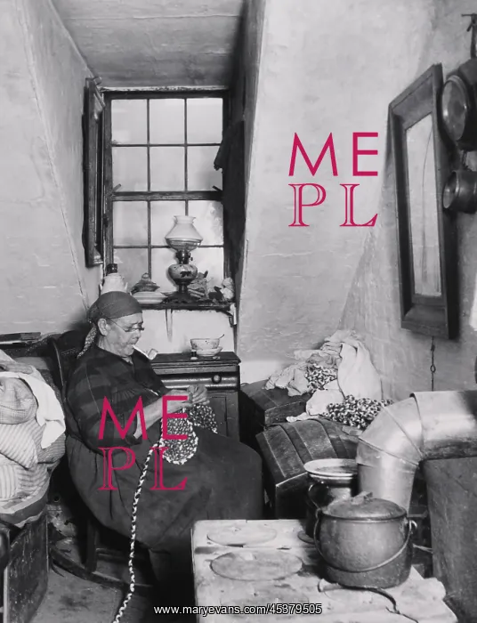 : OLD MRS. BENOIT IN HER HUDSON STREET ATTIC : OLD MRS. BENOIT IN HER HUDSON STREET ATTIC