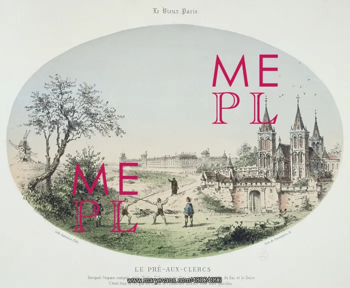  : Old Paris: the Pre-aux-Clercs