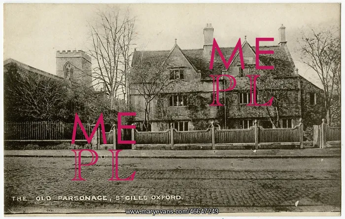 : The Old Parsonage - St. Giles, Oxford : The Old Parsonage - St. Giles, Oxford