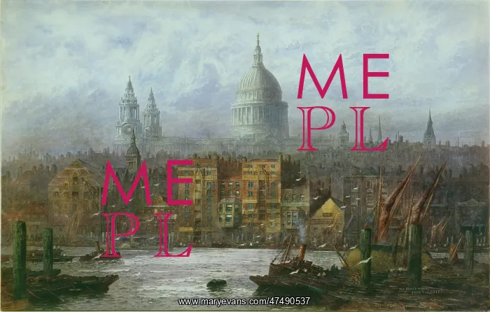 : Old Paul's Wharf on The Thames : Old Paul's Wharf on The Thames