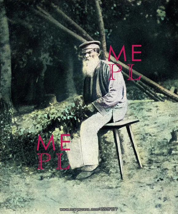 : Old peasant man, Russia, WW1 : Old peasant man, Russia, WW1
