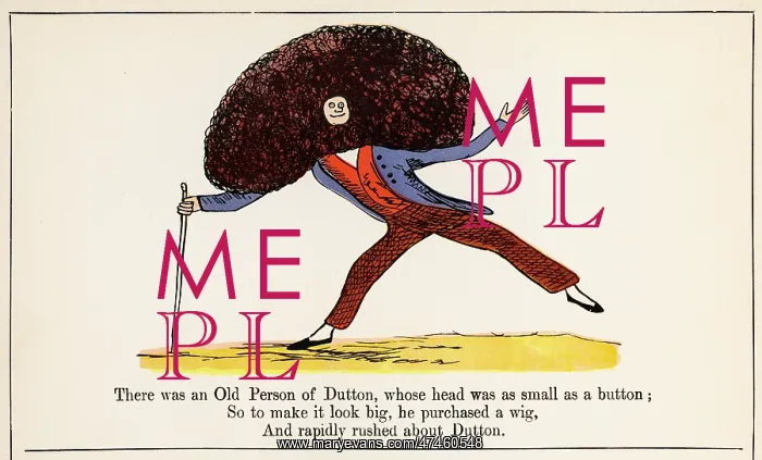  : Old Person of Dutton, Edward Lear