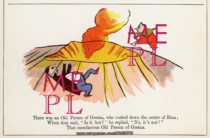 : Old Person from Gretna, Edward Lear : Old Person from Gretna, Edward Lear