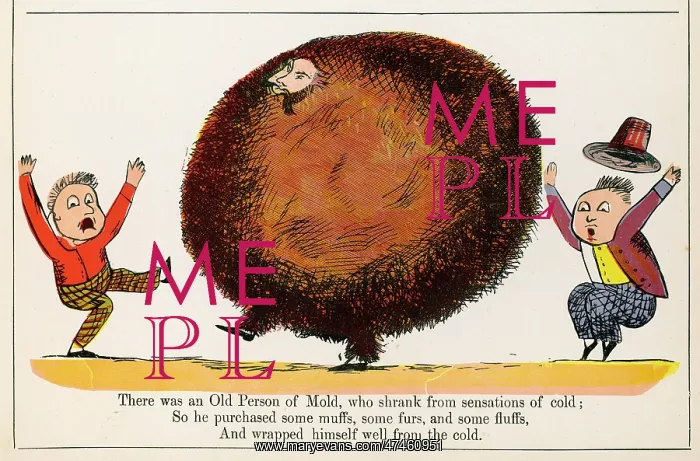 : Old Person of Mold, Edward Lear : Old Person of Mold, Edward Lear