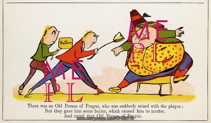  : Old Person of Prague, Edward Lear