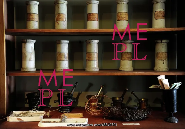 : Old pharmacy. Reproduction of an ancient laboratory. Pharmac : Old pharmacy. Reproduction of an ancient laboratory. Pharmac