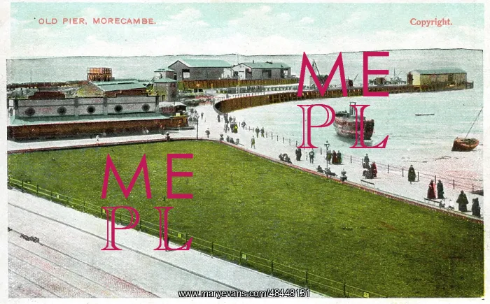 : Old Pier, Morecambe, Lancashire : Old Pier, Morecambe, Lancashire