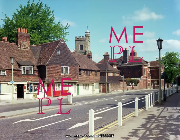 : The Old Post Office and Upper High Street, Sevenoaks : The Old Post Office and Upper High Street, Sevenoaks