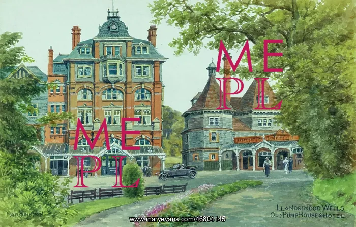: Old Pump House and Hotel, Llandrindod Wells, Powys, Wales : Old Pump House and Hotel, Llandrindod Wells, Powys, Wales
