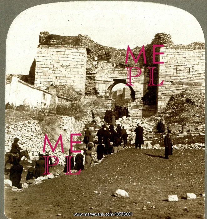 : Old Roman Gateway of Ephesus, Greece : Old Roman Gateway of Ephesus, Greece