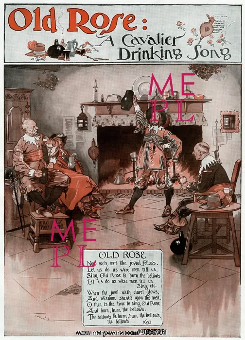 : Old Rose - A Cavalier's Drinking Song : Old Rose - A Cavalier's Drinking Song