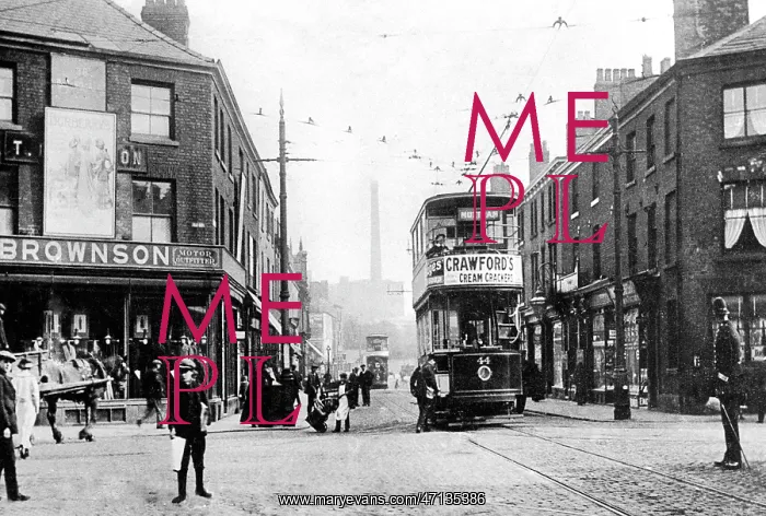  : Old Square, Ashton under Lyne, early 1900s