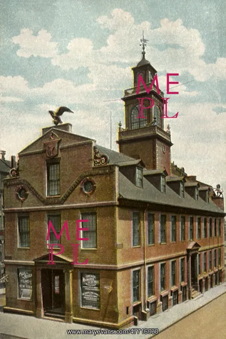 : The Old State House. Boston