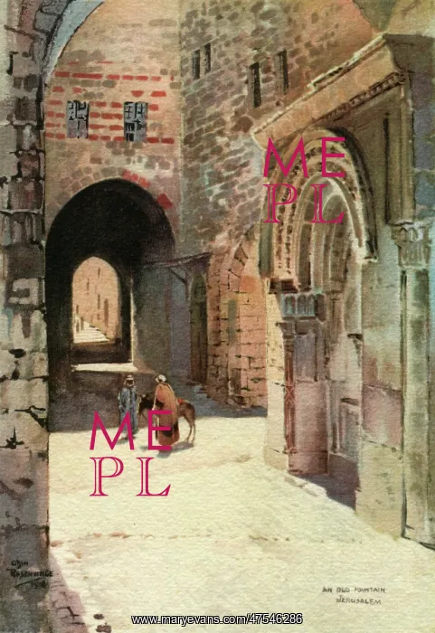  : An old street in Jerusalem