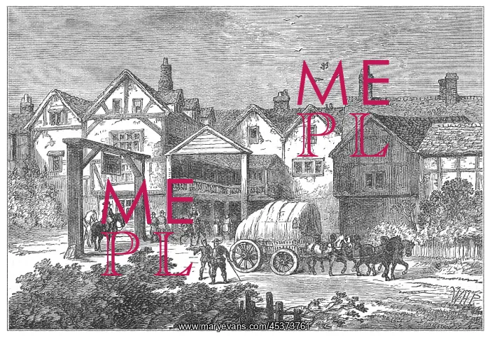 : The old Tabard Inn, Southwark, London : The old Tabard Inn, Southwark, London