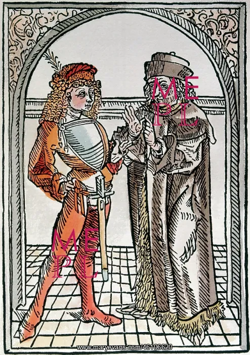 : Old teacher with noble student : Old teacher with noble student