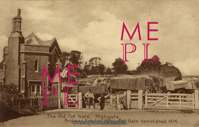 : The Old Toll Gate, Highgate : The Old Toll Gate, Highgate