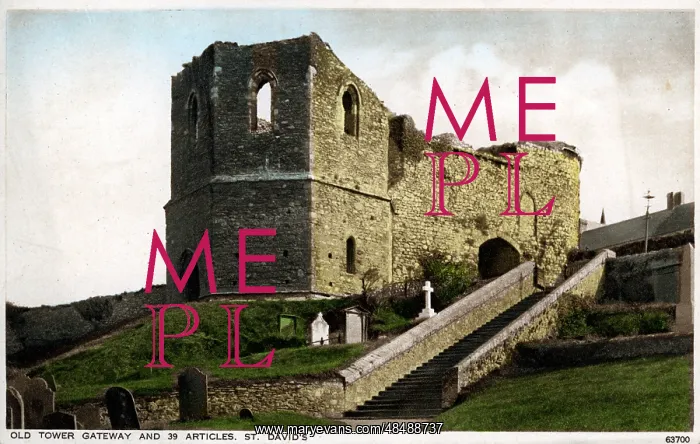 : Old Tower Gateway & 39 Articles, St Davids, Pembrokeshire : Old Tower Gateway & 39 Articles, St Davids, Pembrokeshire