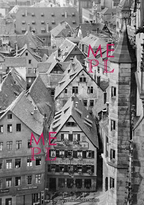 : The old town of Stuttgart : The old town of Stuttgart