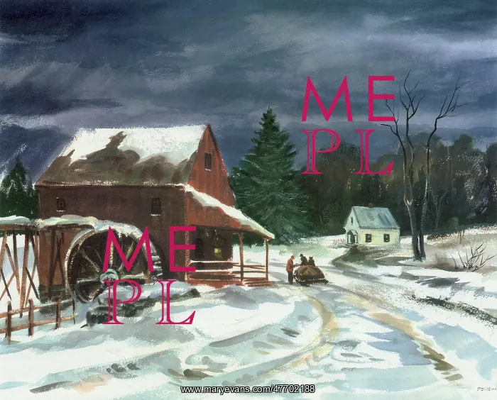  : Old Mill in Winter