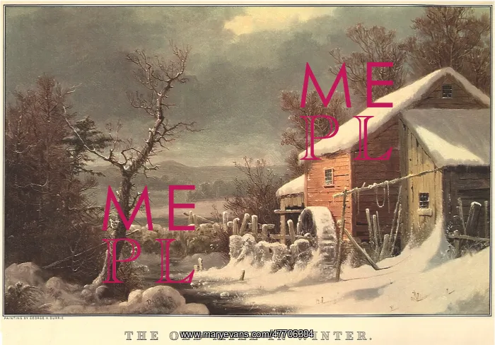  : Old Mill in Winter