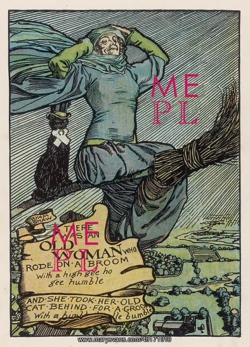 : THERE WAS AN OLD WOMAN : THERE WAS AN OLD WOMAN