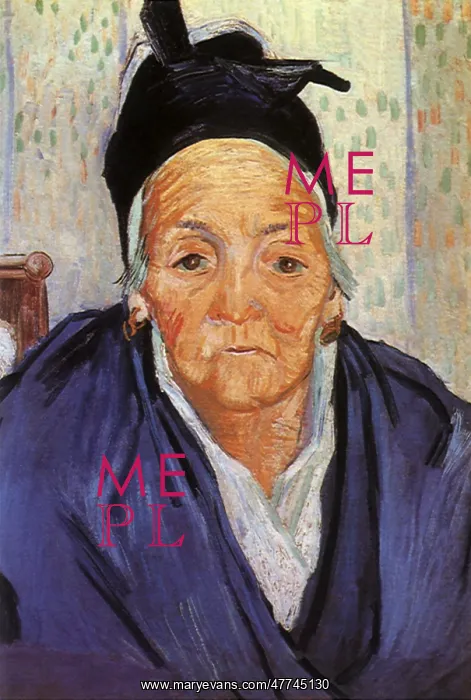 : An Old Woman of Arles, by Van Gogh : An Old Woman of Arles, by Van Gogh