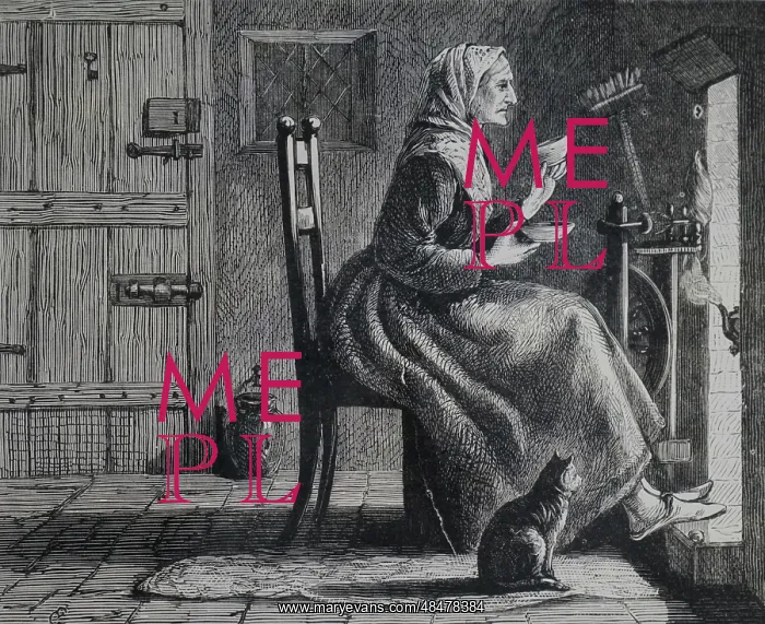 : Old woman drinking her tea from a TEA DISH : Old woman drinking her tea from a TEA DISH