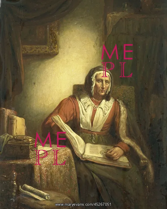 : Old Woman Reading : Old Woman Reading