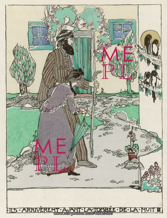 : OLD WOMAN & STICK : OLD WOMAN & STICK