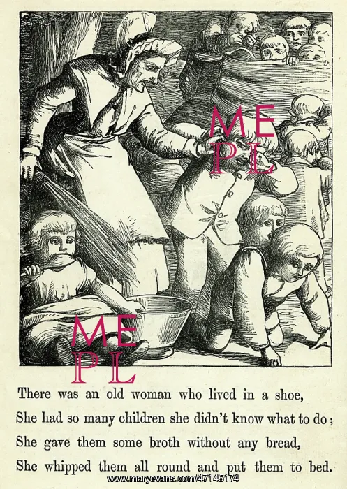 : The old woman who lived in a shoe : The old woman who lived in a shoe