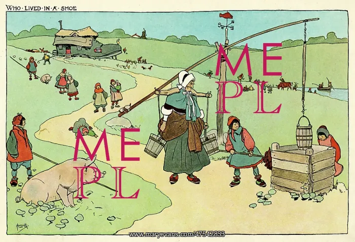 : There was an old woman who lived in a shoe : There was an old woman who lived in a shoe