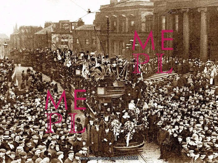  : Oldhams first tram early 1900's