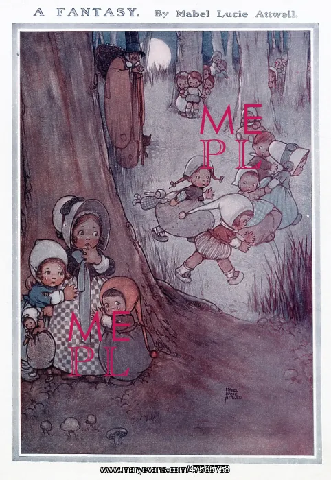 : Ole Witch by Mabel Lucie Attwell : Ole Witch by Mabel Lucie Attwell