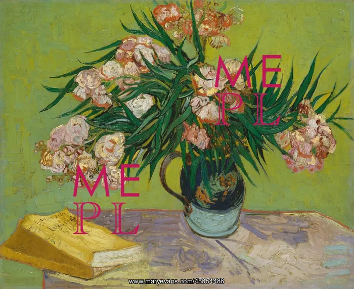 : Oleanders, by Van Gogh : Oleanders, by Van Gogh