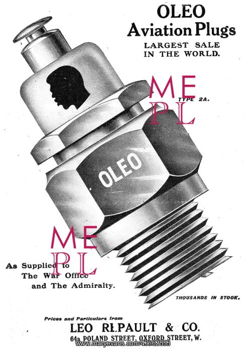 : Oleo Aviation Spark Plugs : Oleo Aviation Spark Plugs