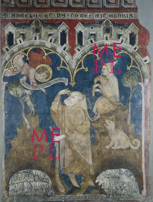 : OLITE, Second Master of (14th c.). The Annunciation : OLITE, Second Master of (14th c.). The Annunciation