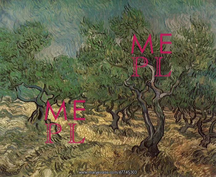  : Olive Grove, by Van Gogh