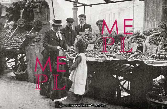 : Olive Malvery selling fruit : Olive Malvery selling fruit
