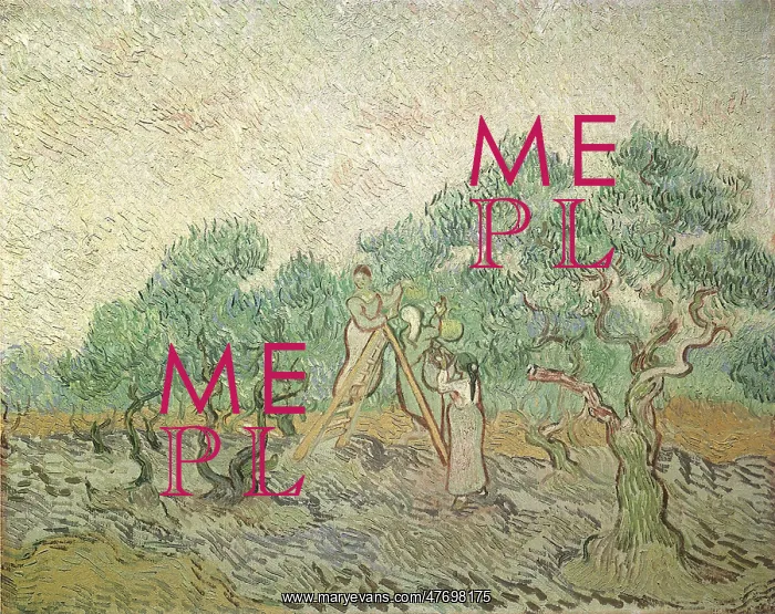  : The Olive Orchard, by Van Gogh