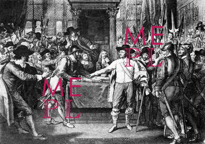 : Oliver Cromwell dissolves the Parliament, 1653 : Oliver Cromwell dissolves the Parliament, 1653