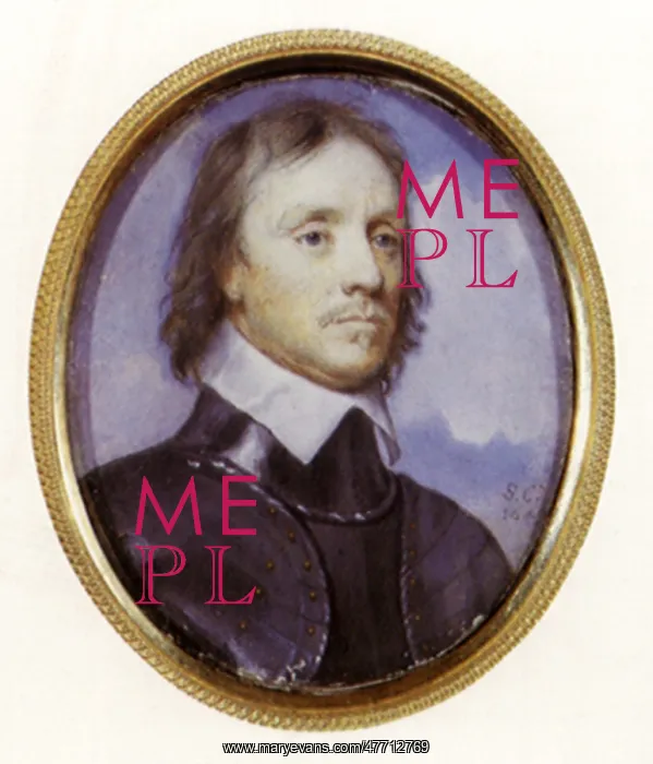  : Oliver Cromwell Portrait