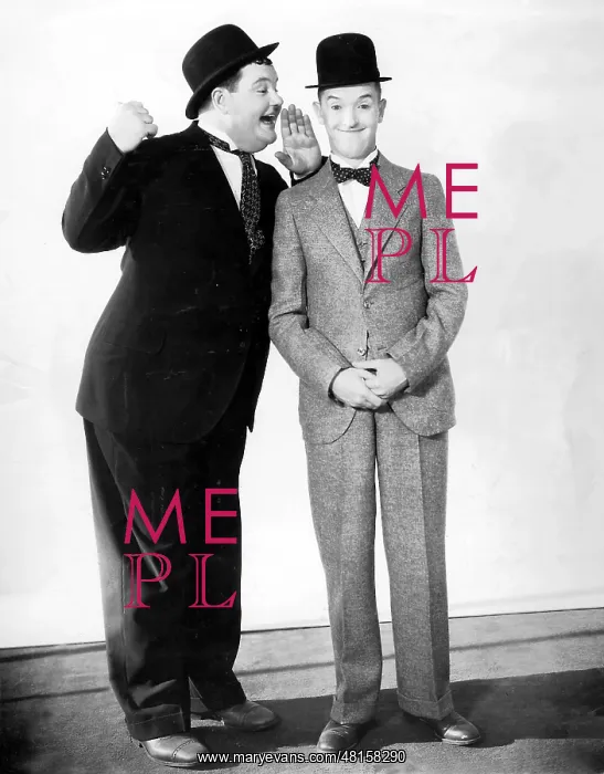 : Oliver Hardy and Stan Laurel, 1930 : Oliver Hardy and Stan Laurel, 1930