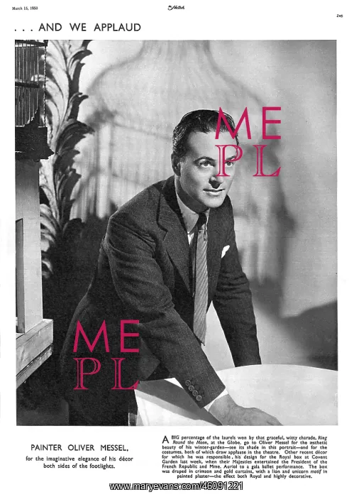 : Oliver Messel : Oliver Messel